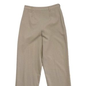 Yves Saint Laurent YSL Khaki High Waisted Pants Sz 2